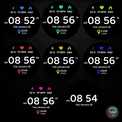 Power Tracker Watch Face screenshot 3