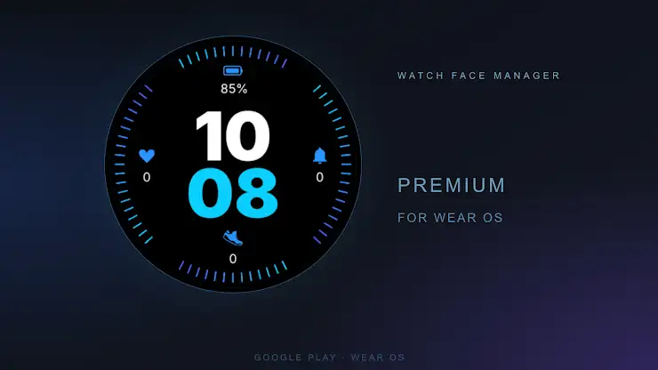 Pulse Grid Watch Face screenshot 1