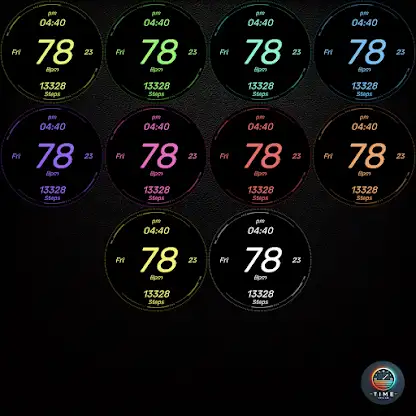 Pulse Zone Watch Face screenshot 3