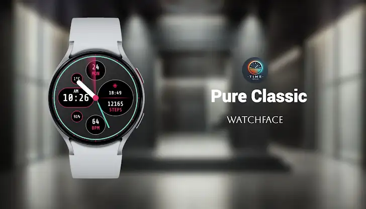 Pure Classic Watch Face screenshot 1