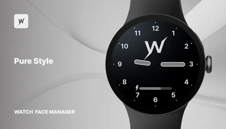 Pure Style Watch Face screenshot 1