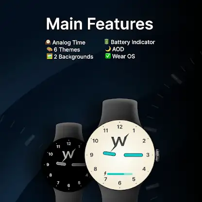 Pure Style Watch Face screenshot 2