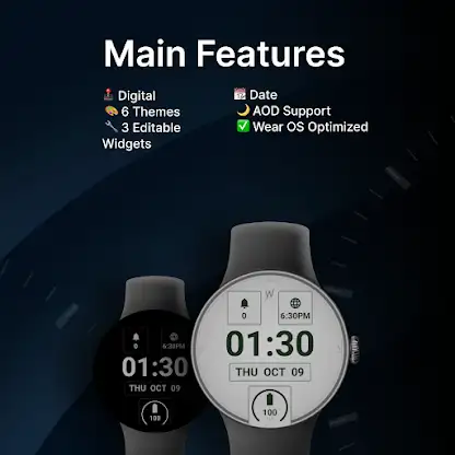 Retro LCD Watch Face screenshot 2