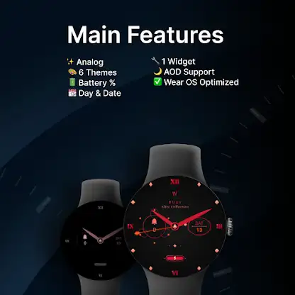 Rose Gold Elite Watch Face screenshot 2