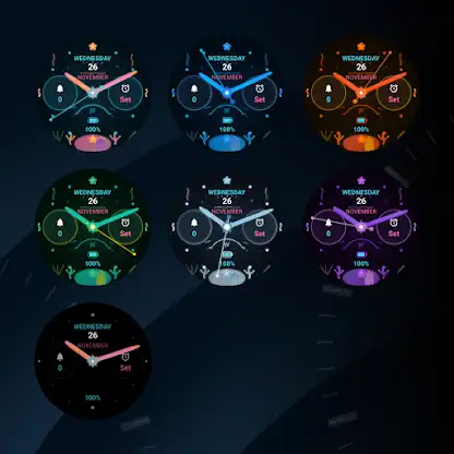 Sea Garden Watch Face screenshot 3