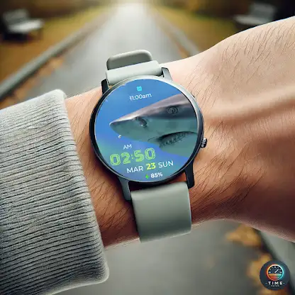 Shark Fin Watch Face screenshot 4
