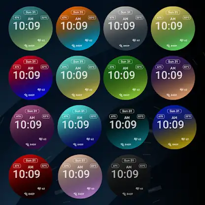 Silent Caption Watch Face screenshot 3