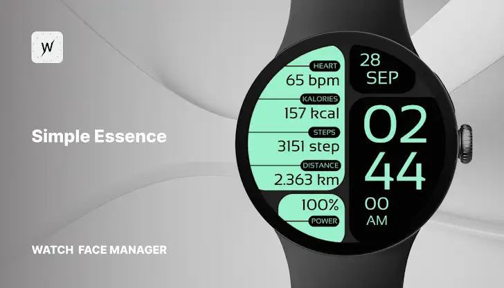 Simple Essence Watch Face screenshot 1