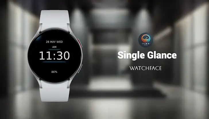 Single Glance Watch Face screenshot 1