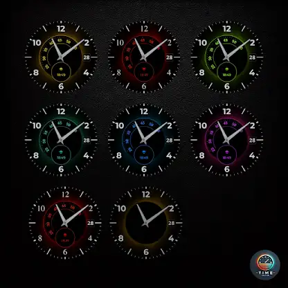 Solar Eclipse Watch Face screenshot 3