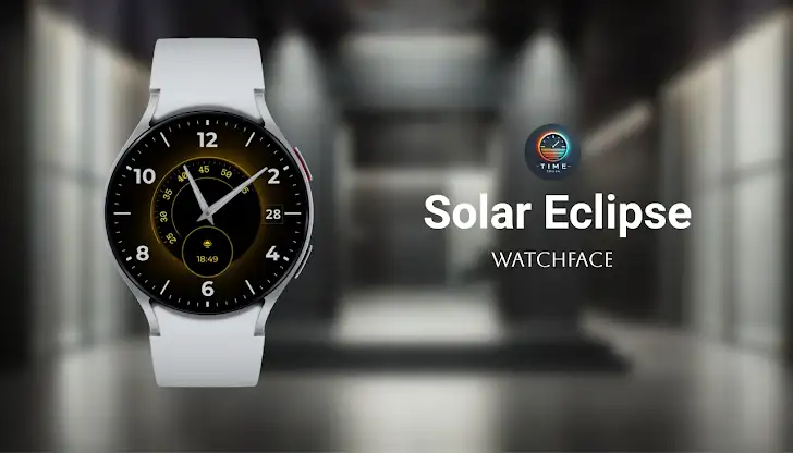 Solar Eclipse Watch Face screenshot 1