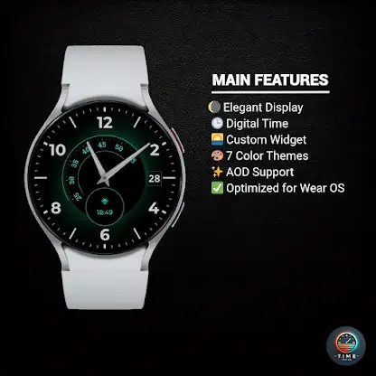 Solar Eclipse Watch Face screenshot 2