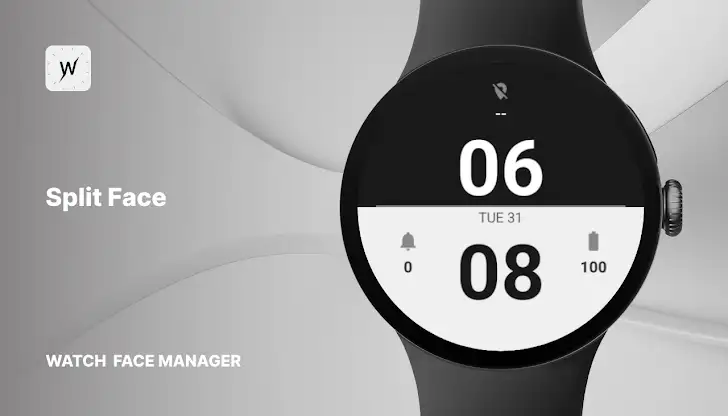 Split Face - watch face screenshot 1