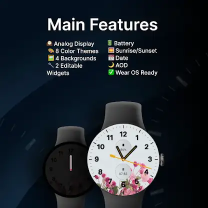 Spring Time Watch Face screenshot 2