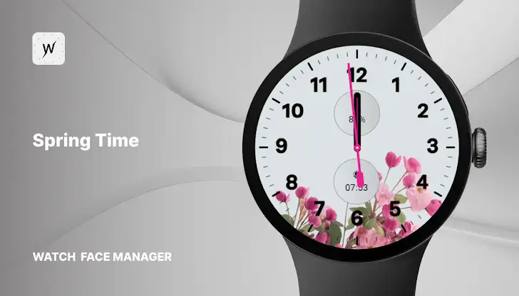 Spring Time Watch Face screenshot 1