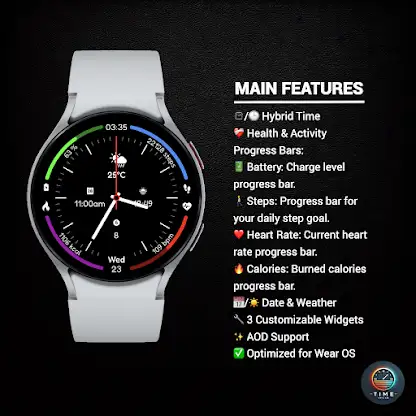 Starting Line Watch Face screenshot 2