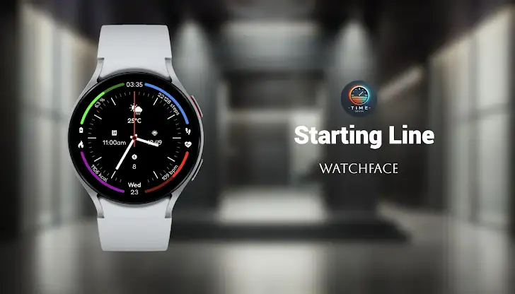 Starting Line Watch Face screenshot 1