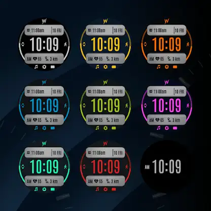 Steel Frame Watch Face screenshot 3