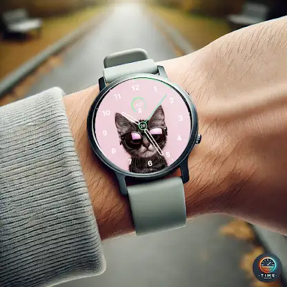 Stylish Cat Watch Face screenshot 4