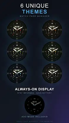 Tactical Bearing Watch Face screenshot 3