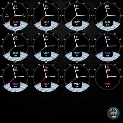 Temporal Flow Watch Face screenshot 3