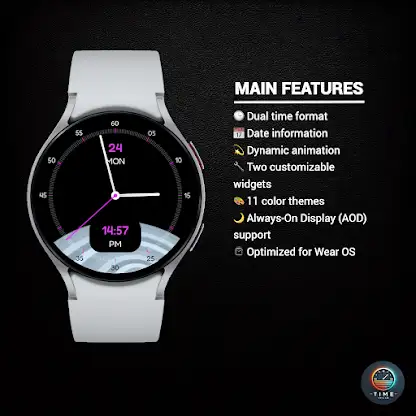 Temporal Flow Watch Face screenshot 2