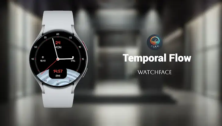 Temporal Flow Watch Face screenshot 1