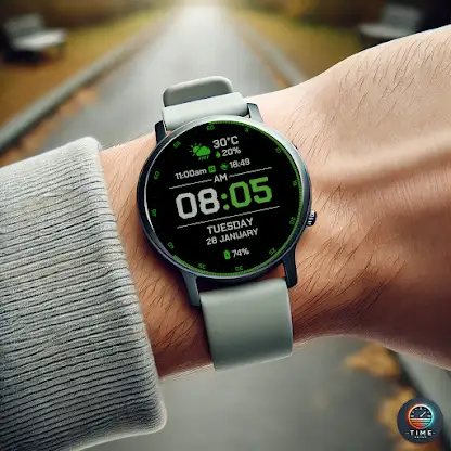 Time Matrix Watch Face screenshot 4