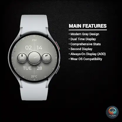 Trio Time Watch Face screenshot 2