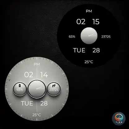 Trio Time Watch Face screenshot 3