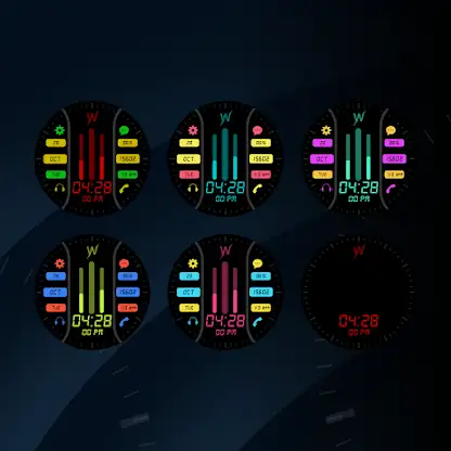 Vertical Symphony Watch Face screenshot 3
