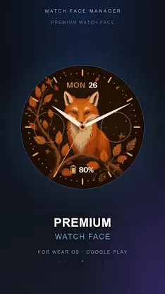 Vulpine Ember Watch Face screenshot 4