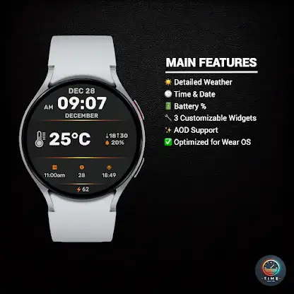 Weather Informer Watch Face screenshot 2