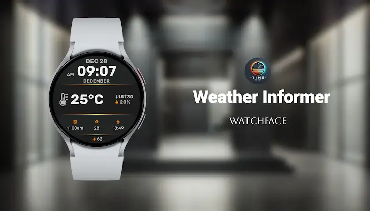 Weather Informer Watch Face screenshot 1