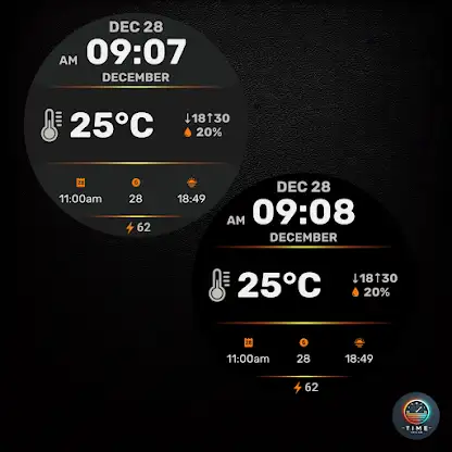 Weather Informer Watch Face screenshot 3