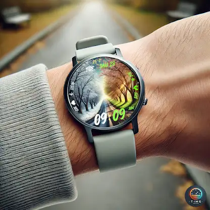 Winter to Spring Watch Face screenshot 4