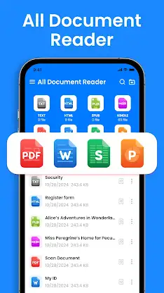 All Document Reader: PDF, EPUB screenshot 1
