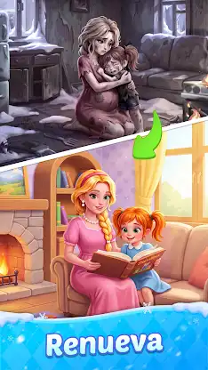Frozen Haven: Mahjong & Story screenshot 4