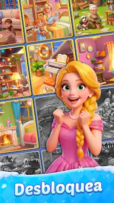 Frozen Haven: Mahjong & Story screenshot 6
