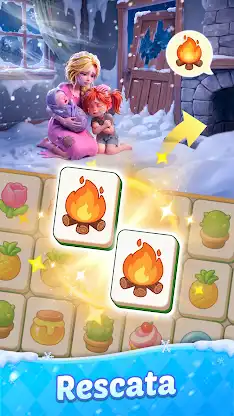 Frozen Haven: Mahjong & Story screenshot 3