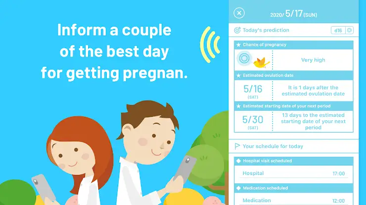 KONOTOKI:Ovulation prediction screenshot 1