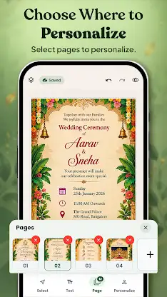 PDF invitation Sender Amantran screenshot 6