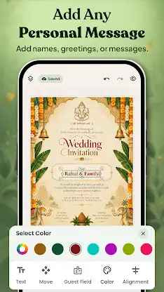 PDF invitation Sender Amantran screenshot 5