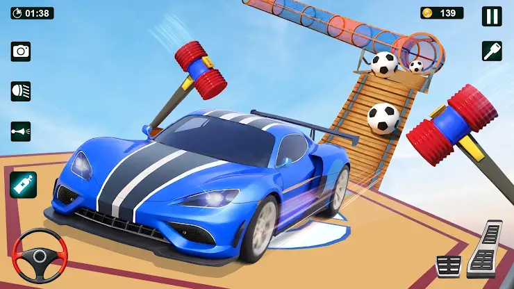 GT Car Stunt Pro: Ramp Game screenshot 6