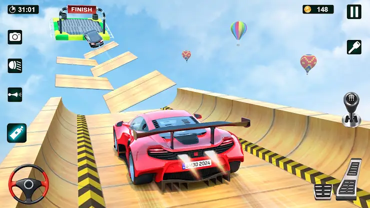 GT Car Stunt Pro: Ramp Game screenshot 4
