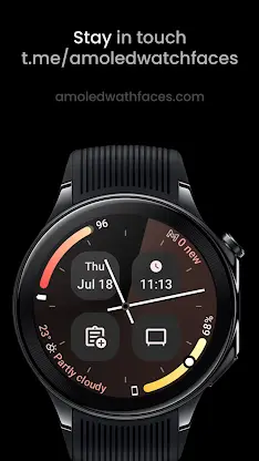 Analog M4 Watch Face screenshot 6