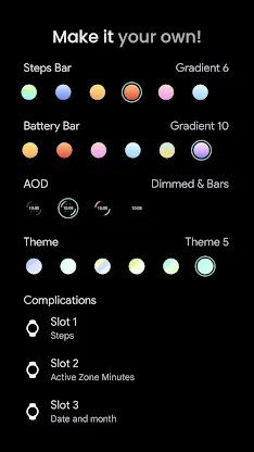 Athlete 2 Lite: Watch face screenshot 3
