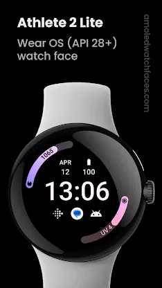 Athlete 2 Lite: Watch face screenshot 1