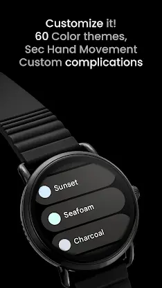 Basic Analog: Watch face screenshot 2