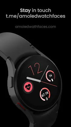 Basic Analog: Watch face screenshot 5